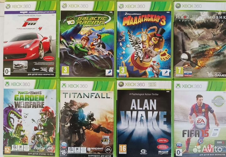 Xbox 360 лицензионные игры