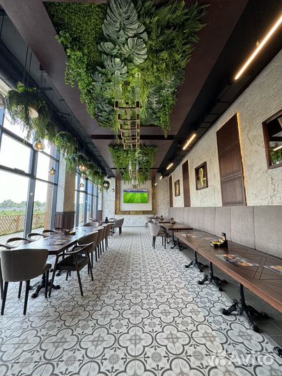 Озеленение ресторанов, баров