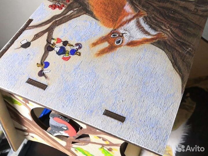 Кормушка для птиц и белок