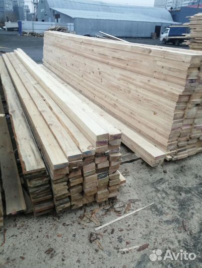 Доска обрезная 50х100х6000 ГОСТ
