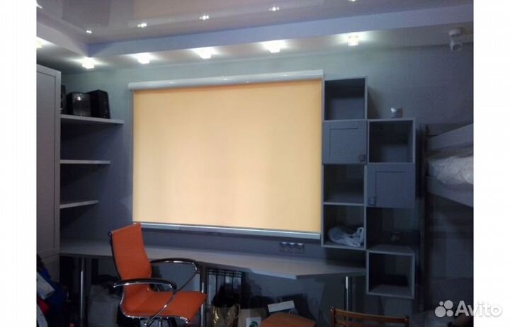 Рулонные шторы на проем grande BOX с коробом