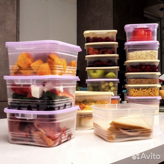 Набор контейнеров для хранения продуктов