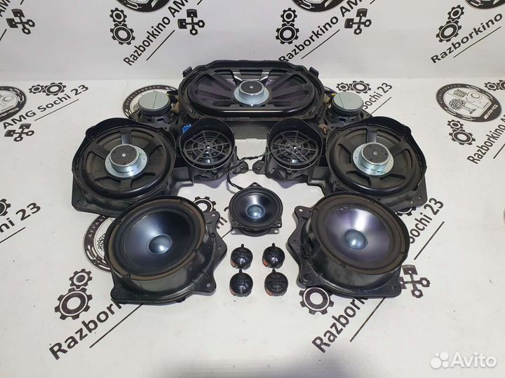 Комплект динамиков (колонок) для Mercedes W221