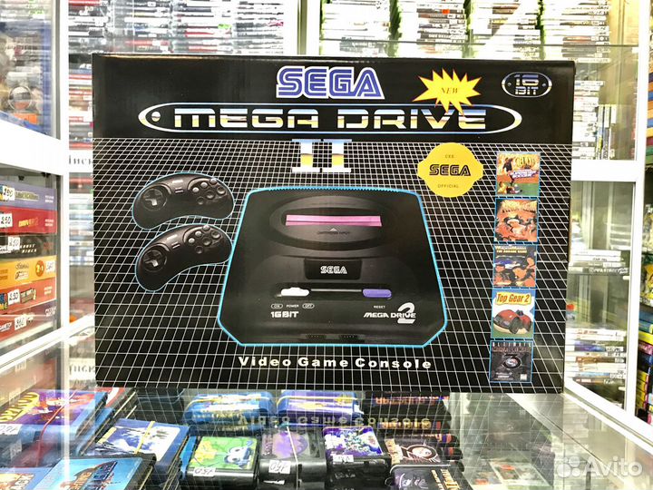 Sega Mega Drive 2 368 Игр Игровая Приставка Новая