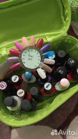 Набор гель лаков и лампа