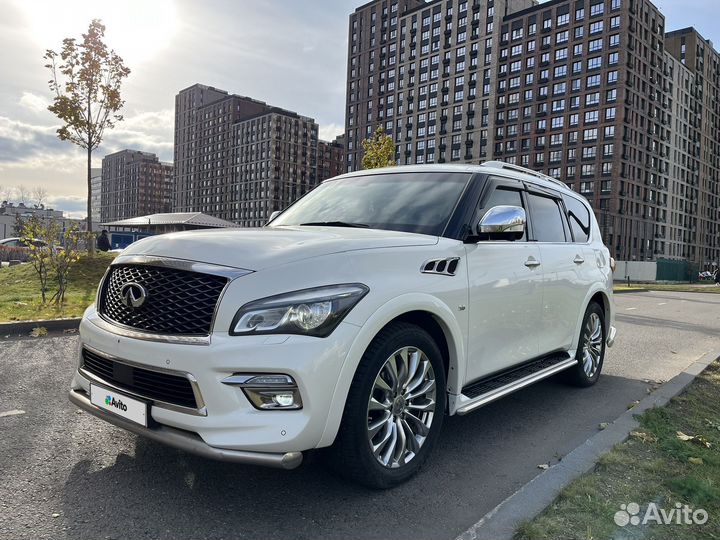 Infiniti QX80 5.6 AT, 2014, 142 358 км
