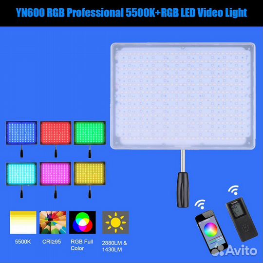 Yongnuo YN600 RGB