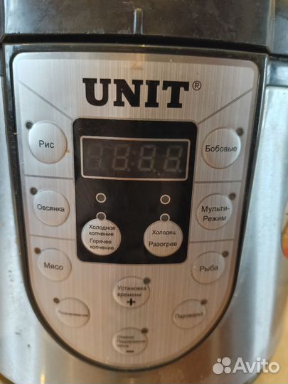 Мультиварка скороварка unit с функцией копчения