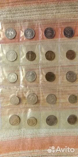 Монеты 5 р 1997- 2016. 20 р 1992 л,10 р 2009 м