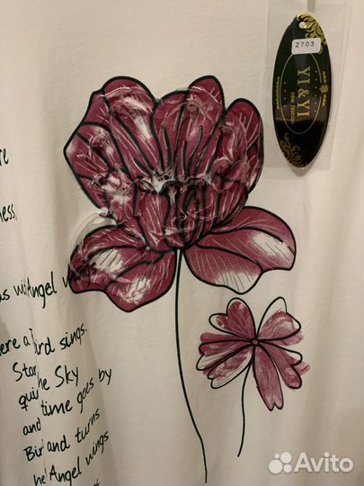 Футболка женская новая 52/54