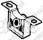 Кронштейн глушителя nissan micra 1.0-1.4 02/note