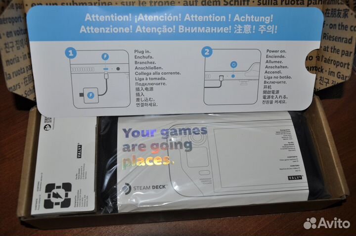 Steam Deck 256GB (новая, запечатанная)