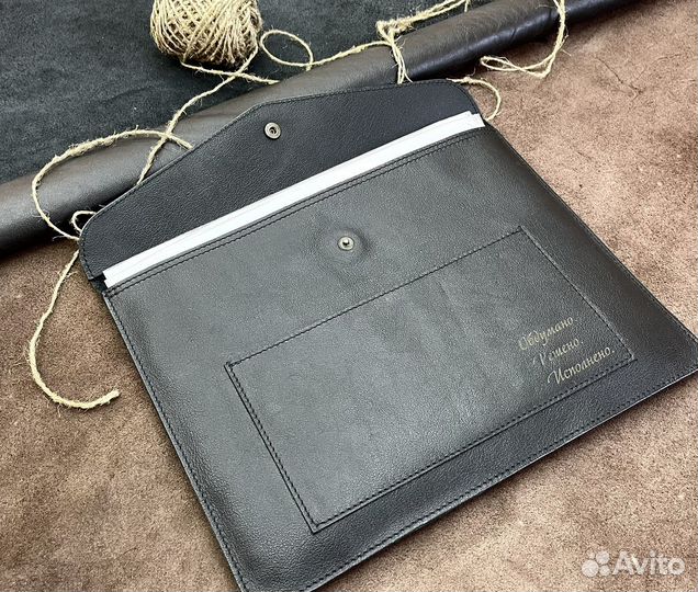 Папка для документов натуральная кожа