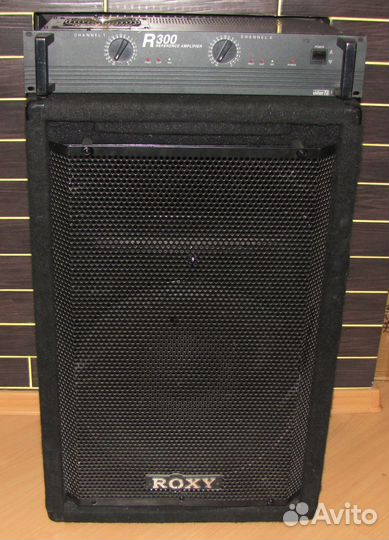 Колонка R-Pro 400Вт 1шт+Power Dual Amplifier