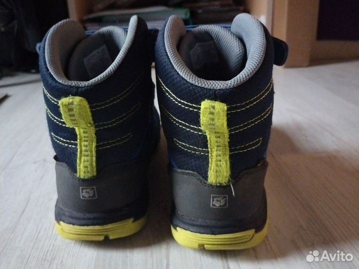 Ботинки jack wolfskin на мальчика