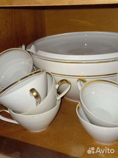 Столовый сервиз гдр на 12 персон Kahla