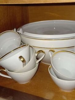 Столовый сервиз гдр на 12 персон Kahla