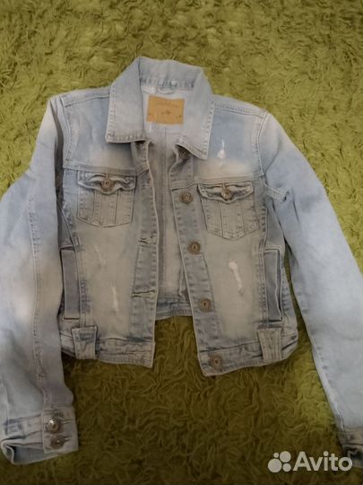 Джинсовая куртка zara