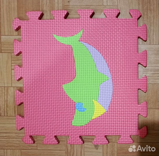 Мягкий коврик пазл