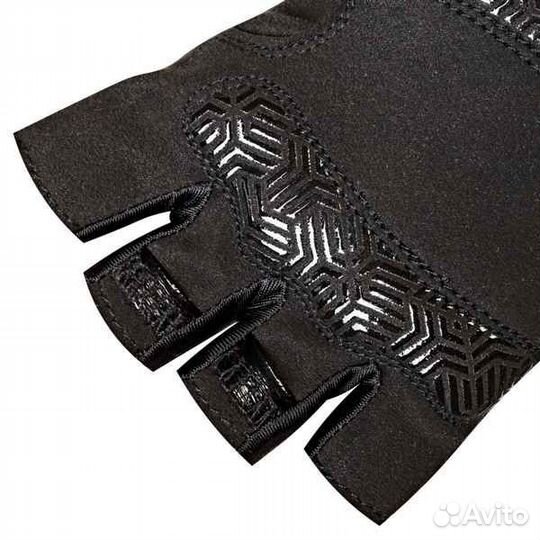 Велоперчатки STG Fit Skin, размер M, зеленый с черным