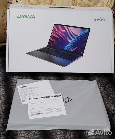 Ноутбук digma EVE P5850