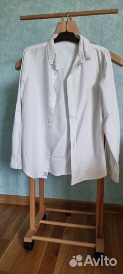 Рубашки школьные для мальчика 140, 134