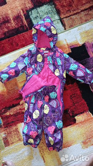 Комбинезон демисезонный для девочки 92