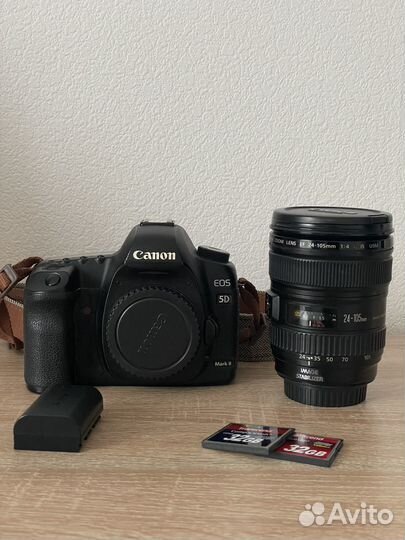Комплект Canon 5D mark II + 24-105 1:4 L