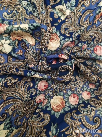 Павловопосадский платок Тайна сердца