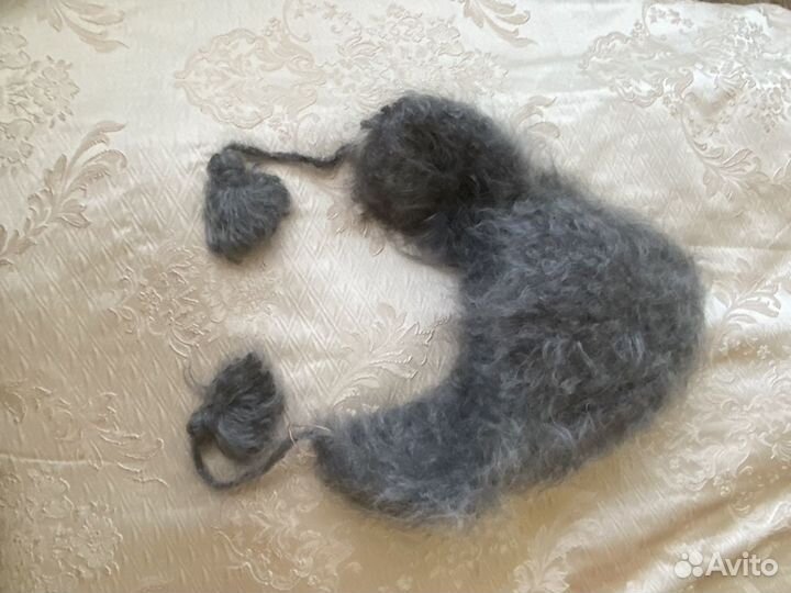 Шапка пуховая