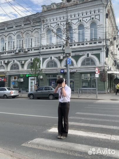 Штаны клеш y2k