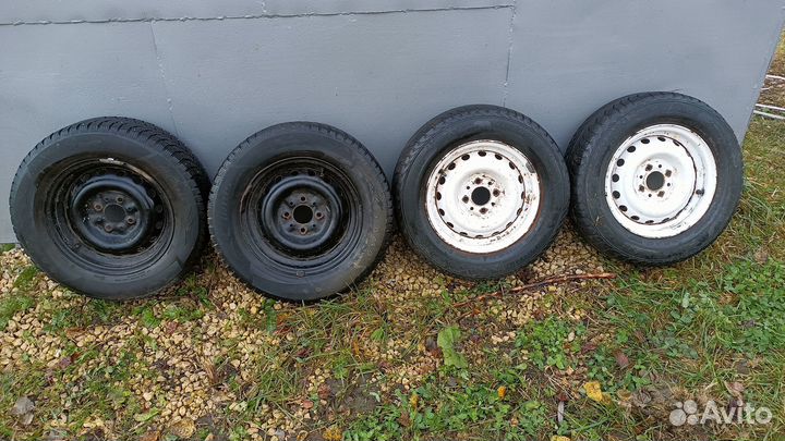 Комплект зимних колес 175/70 R13 в сборе 4 шт