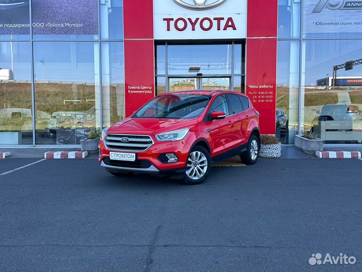 Ford Kuga 2.5 AT, 2018, 102 910 км