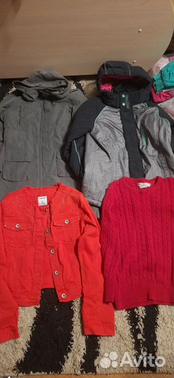 Большой пакет вещей для девочки