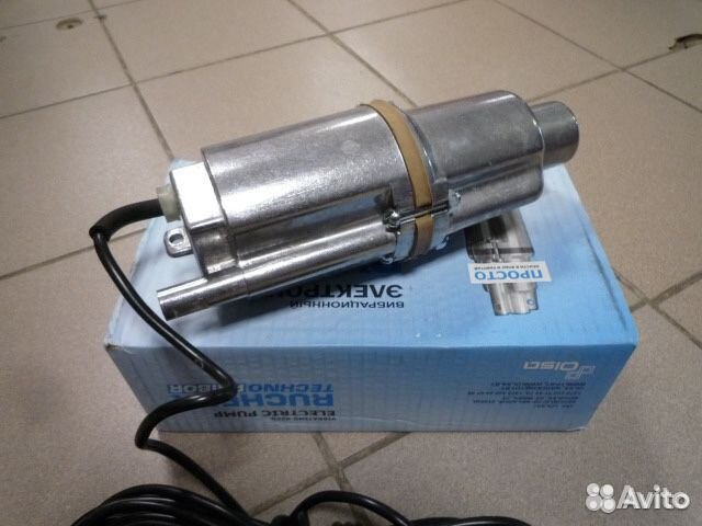 Насос вибрационный Ручеёк-1М 10 м, (Могилёв) медь