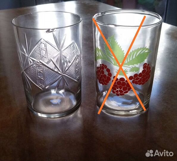 Стакан Хрусталь в подстаканник СССР каталог 1950г