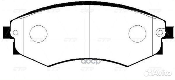 Колодки тормозные Daewoo Rexton 3.2i/2.9TD, Ssa