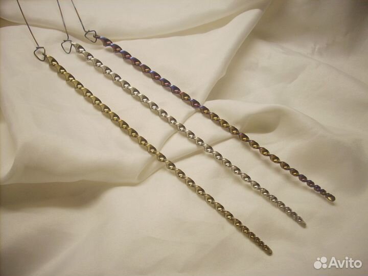 Ёлочное украшение из титана 