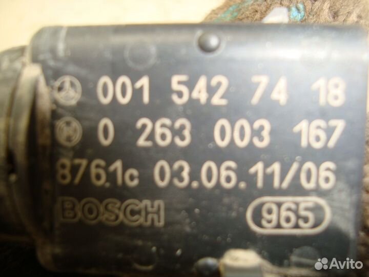 Датчик парктроника W163 M628 A0015427418