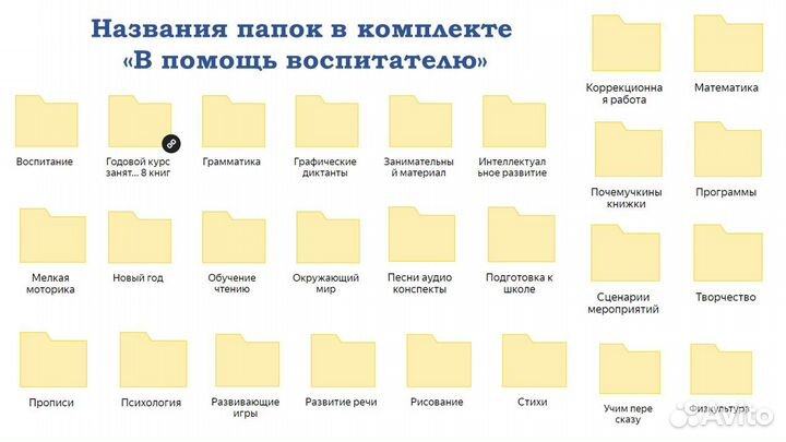 Пособия для воспитателей