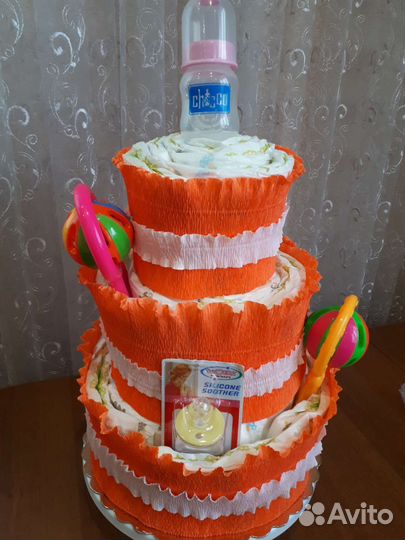 Торт из памперсов
