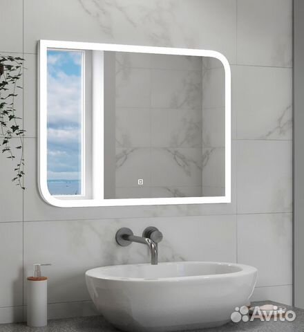 Зеркало с подсветкой для ванной
