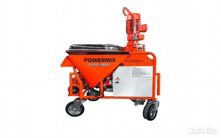 Штукатурная станция powermix euro 380В