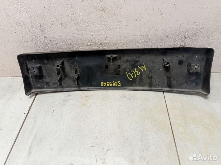 Накладка под номер Мазда