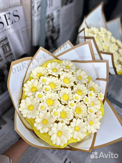 Букет из шоколадных цветов / съедобный букет