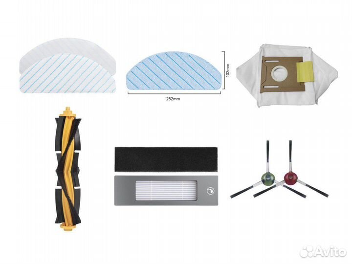 Аксессуары (расходники) для пылесоса Deebot
