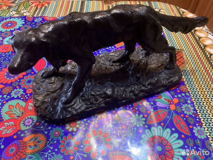 Каслинское литье. Собака сеттер