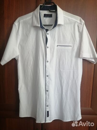 Мужская рубашка белая