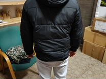 Куртка черная серая двусторонняя зимняя Animal М