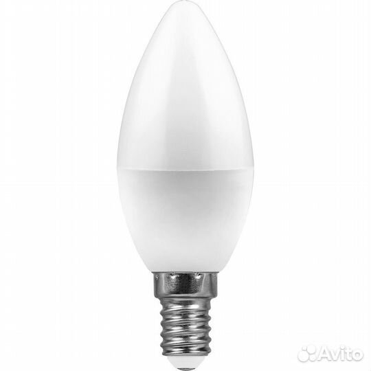 Лампа светодиодная 9Вт Свеча Е14 4000К